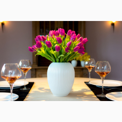 Vase Model 4767 Hvid 23 cm