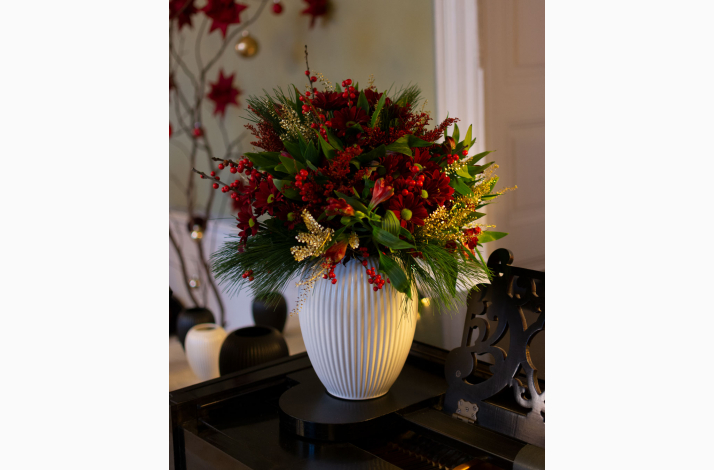 Vase Model 4767 Hvid 23 cm