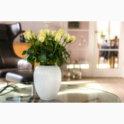 Vase Model 4767 Hvid 23 cm